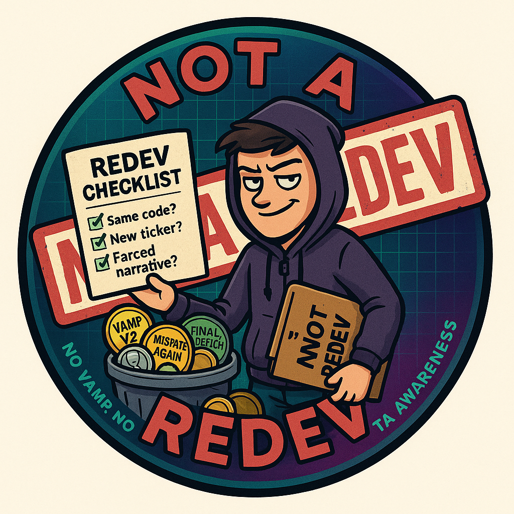 NOT A REDEV Logo