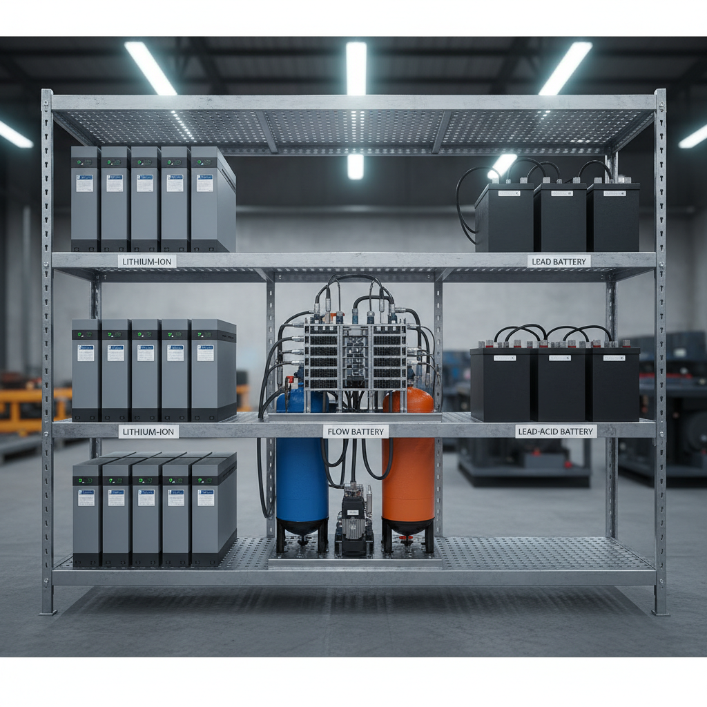 Photorealistic comparison of solar battery chemistries
