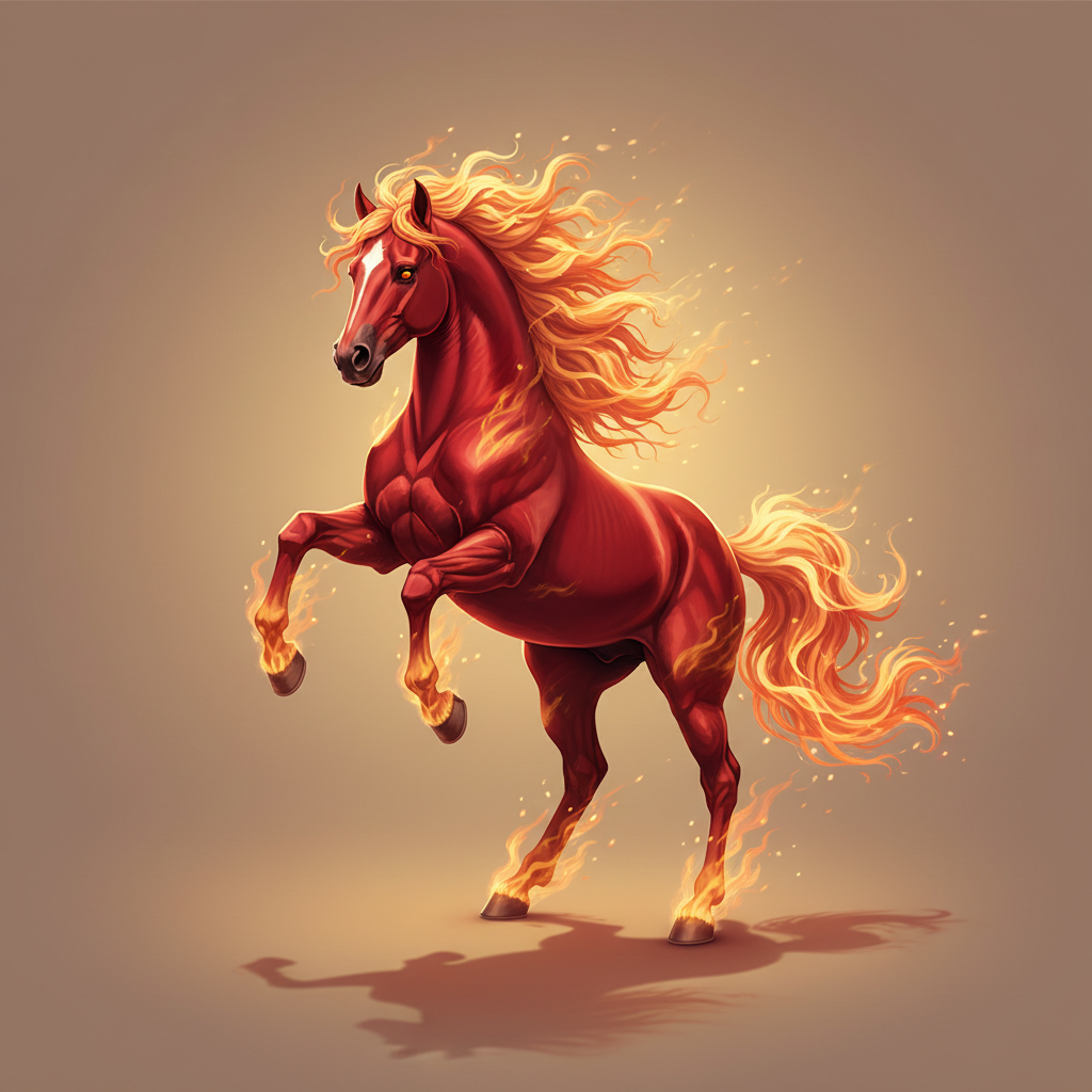Red Horse Symbol