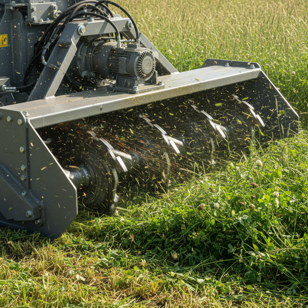 Photorealistic image for Why is hydraulic power vital for a grass silage cutter?