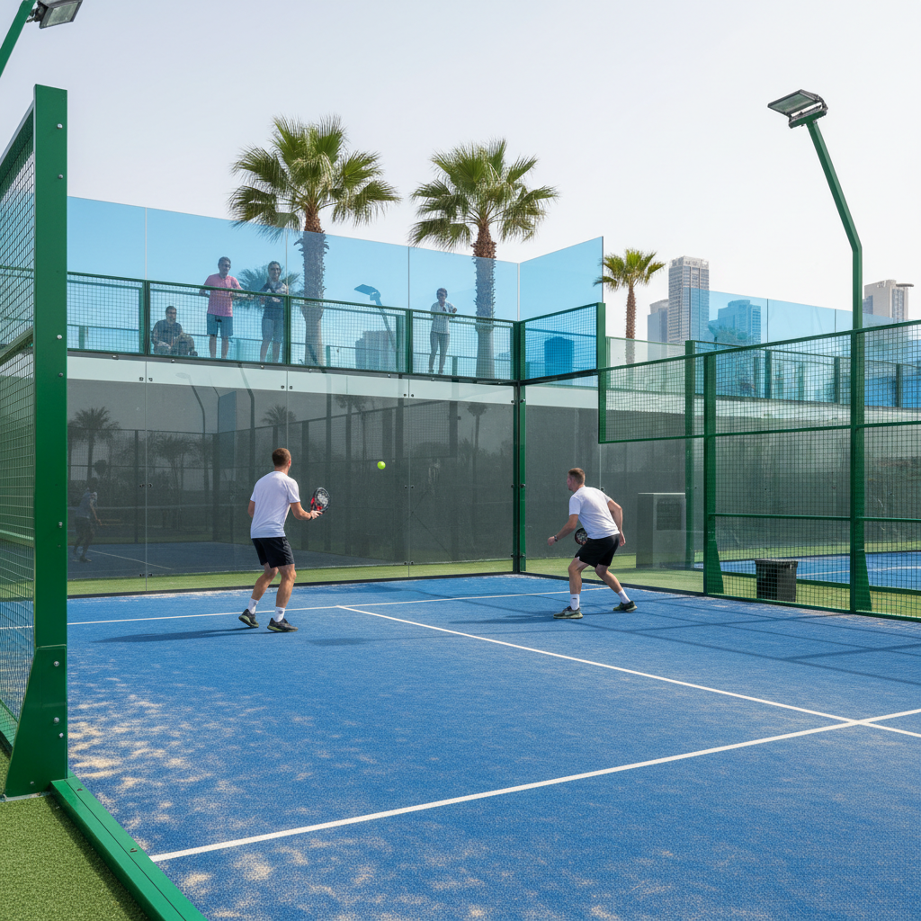 Padel Court Design - Wall Structure