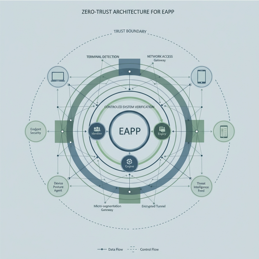 零信任验证模型图