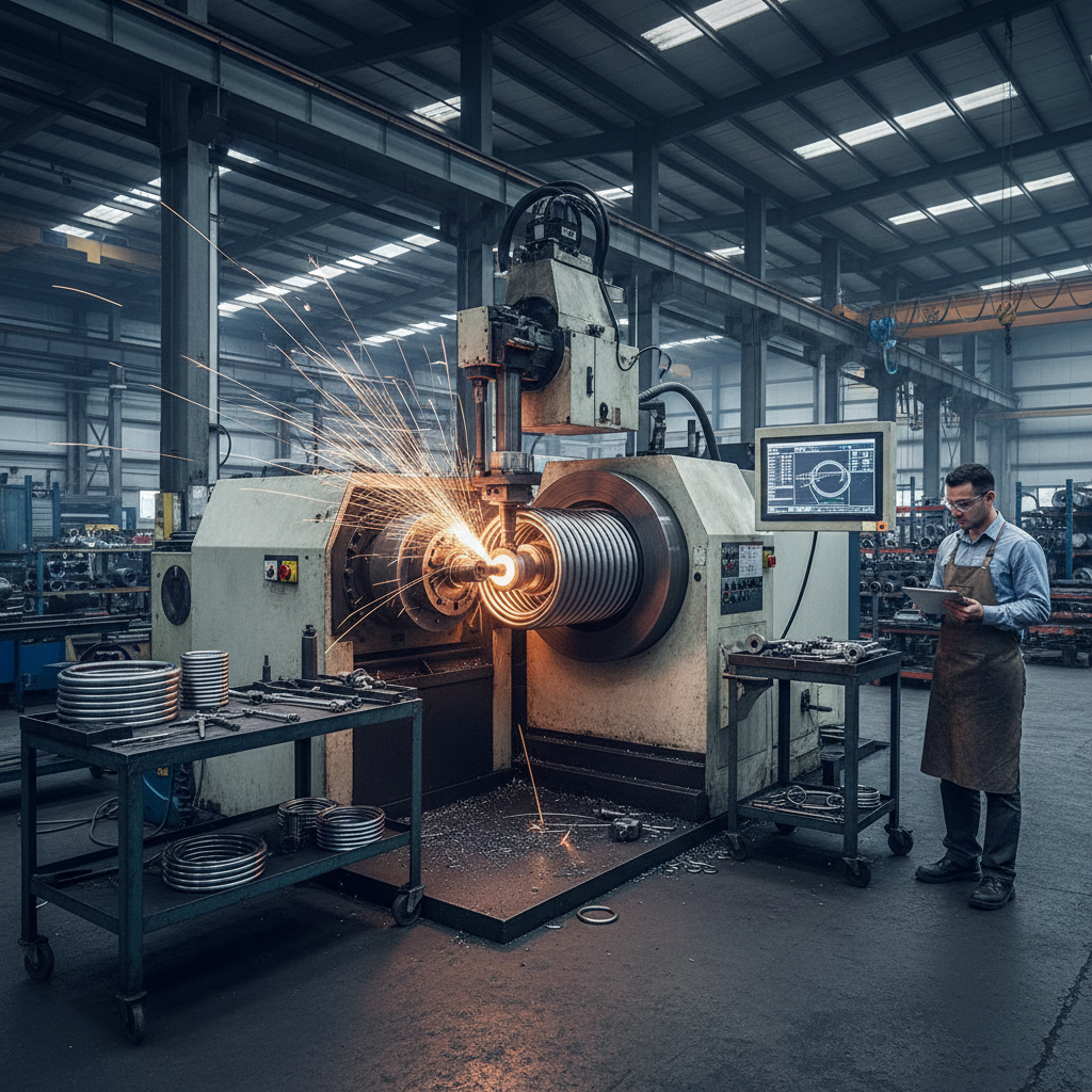 Heavy duty extension spring prototyping