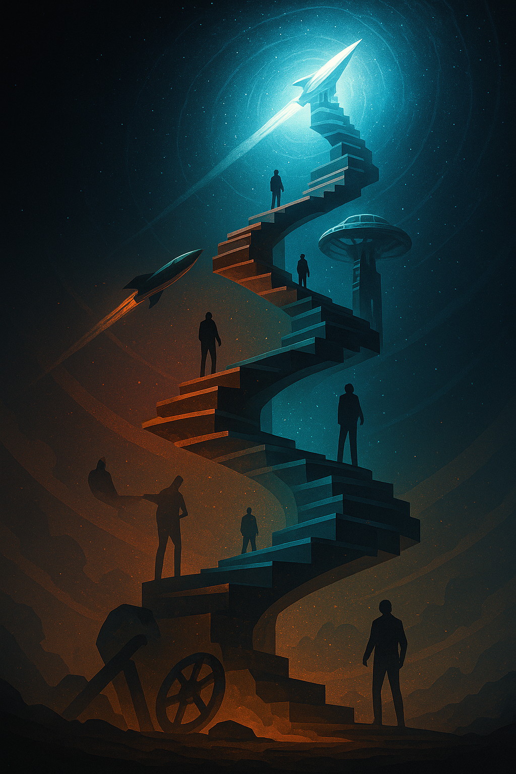 技术爆炸视觉化