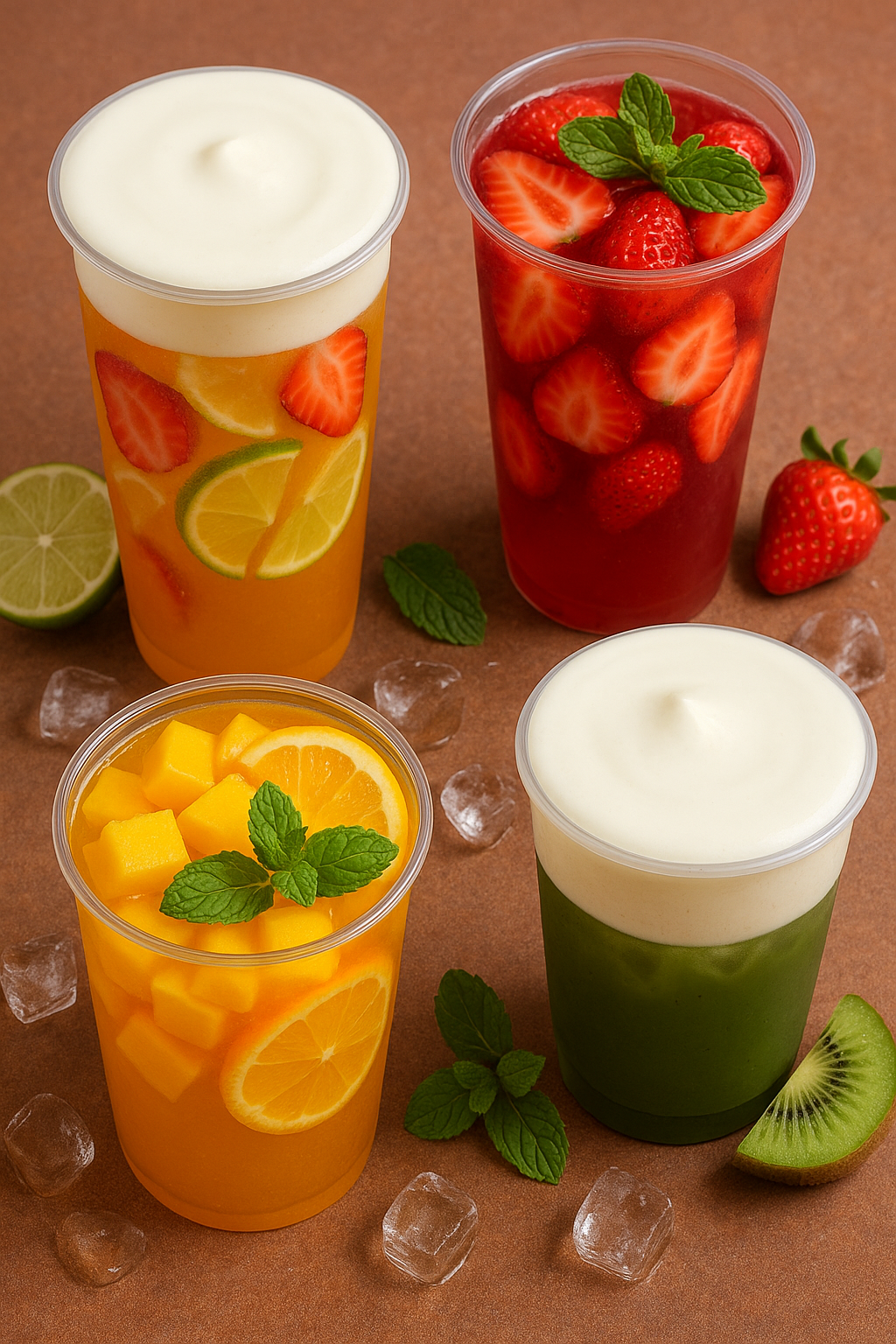 中国新式茶饮视觉呈现