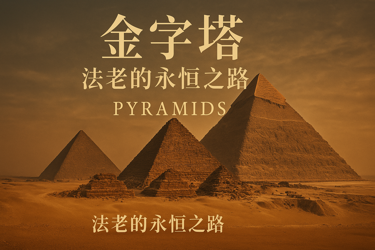 金字塔：法老的永恒之路
