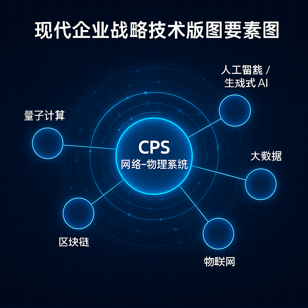 图 2.1 - 现代企业战略技术版图要素图