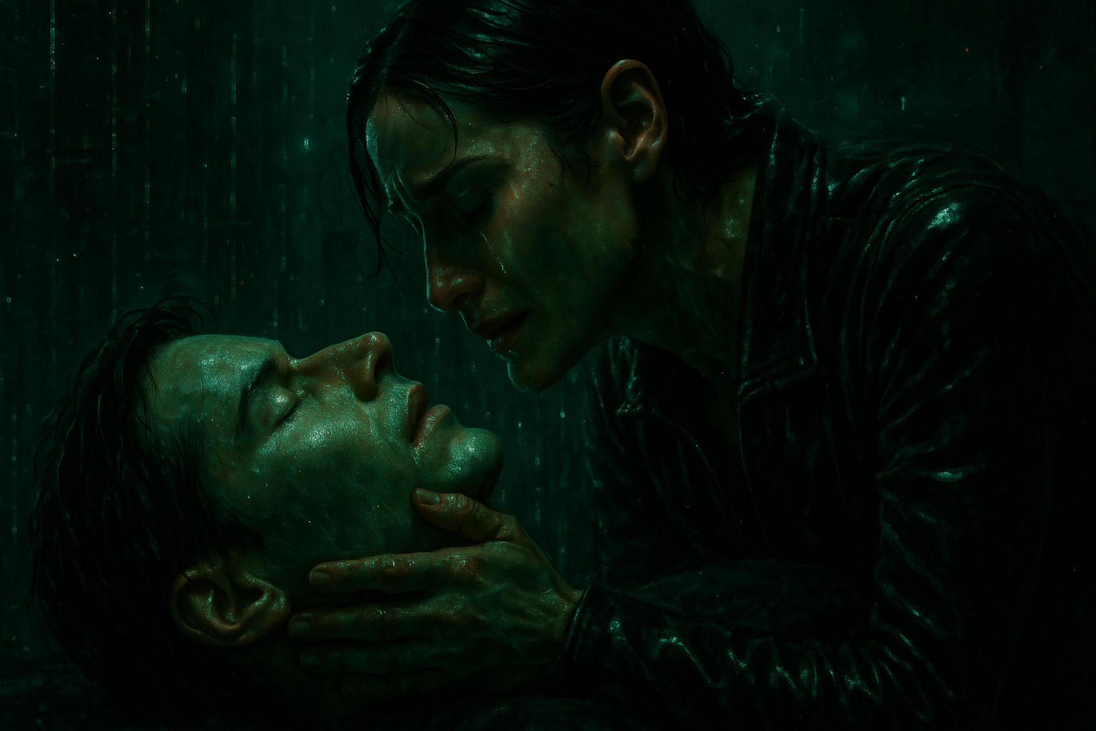 Neo Resurrection Kiss from Trinity