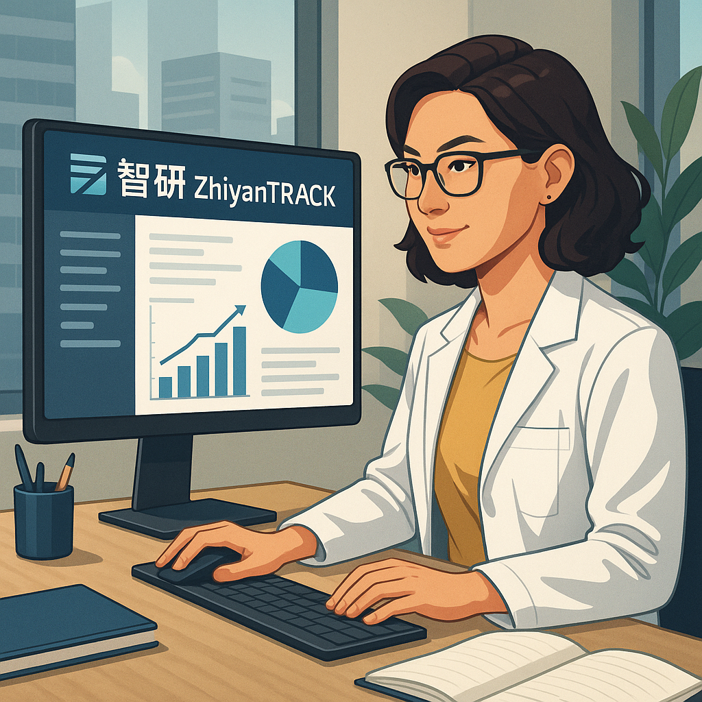 研究员使用智研TRACK应用