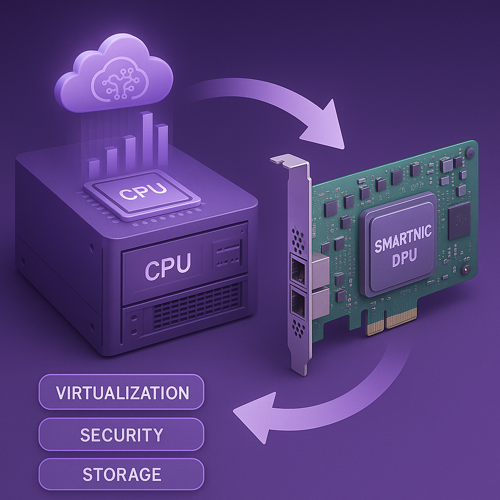SmartNICs and DPUs enhancing Cloud AI Performance