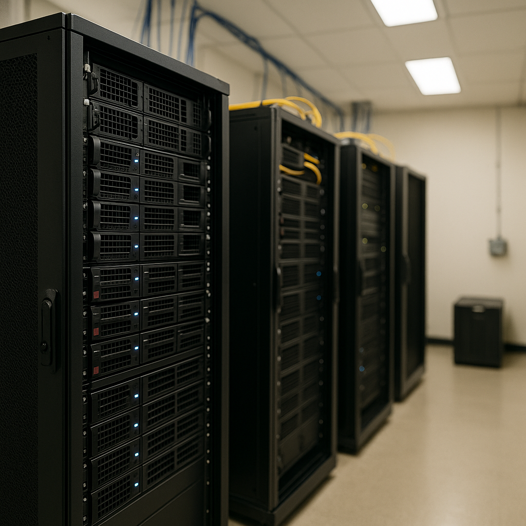Reliable Efficient Small Business Server Room