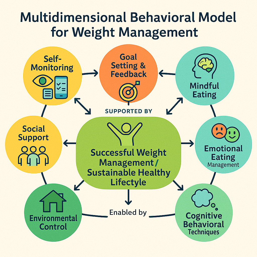 体重管理的多维度行为模型
