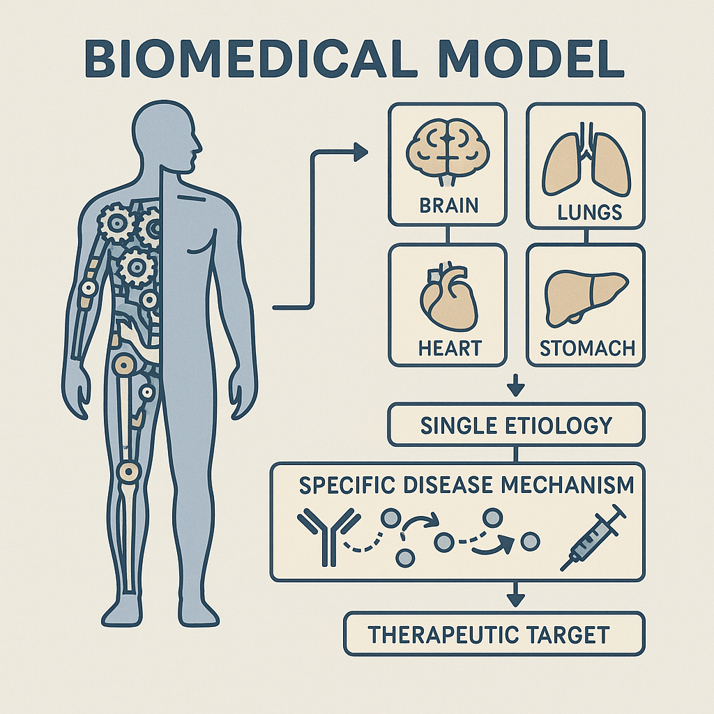 生物医学模型的概念图示