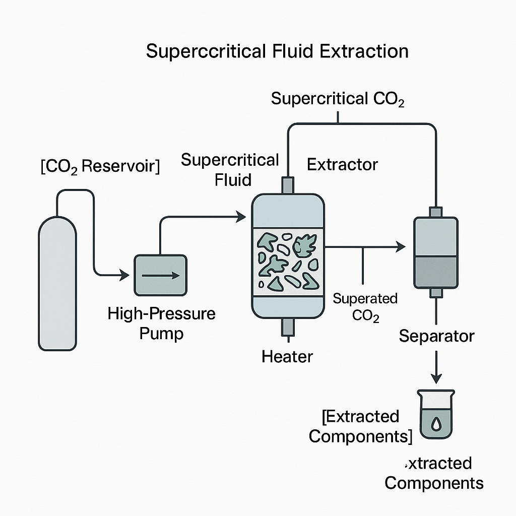 超临界流体提取 (SFE) 技术原理