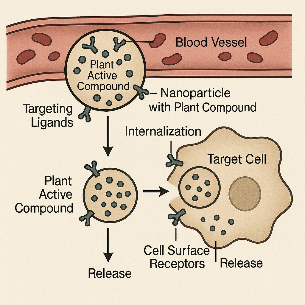 基于纳米颗粒的植物活性成分靶向递送系统