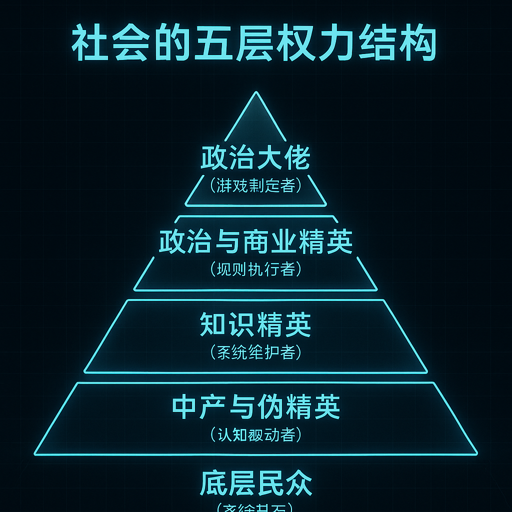 社会的五层权力结构