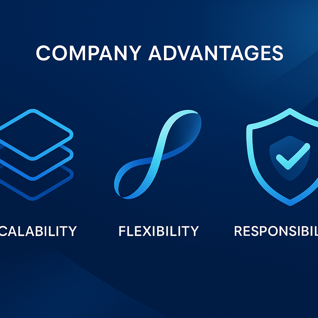 Company Core Principles Illustration