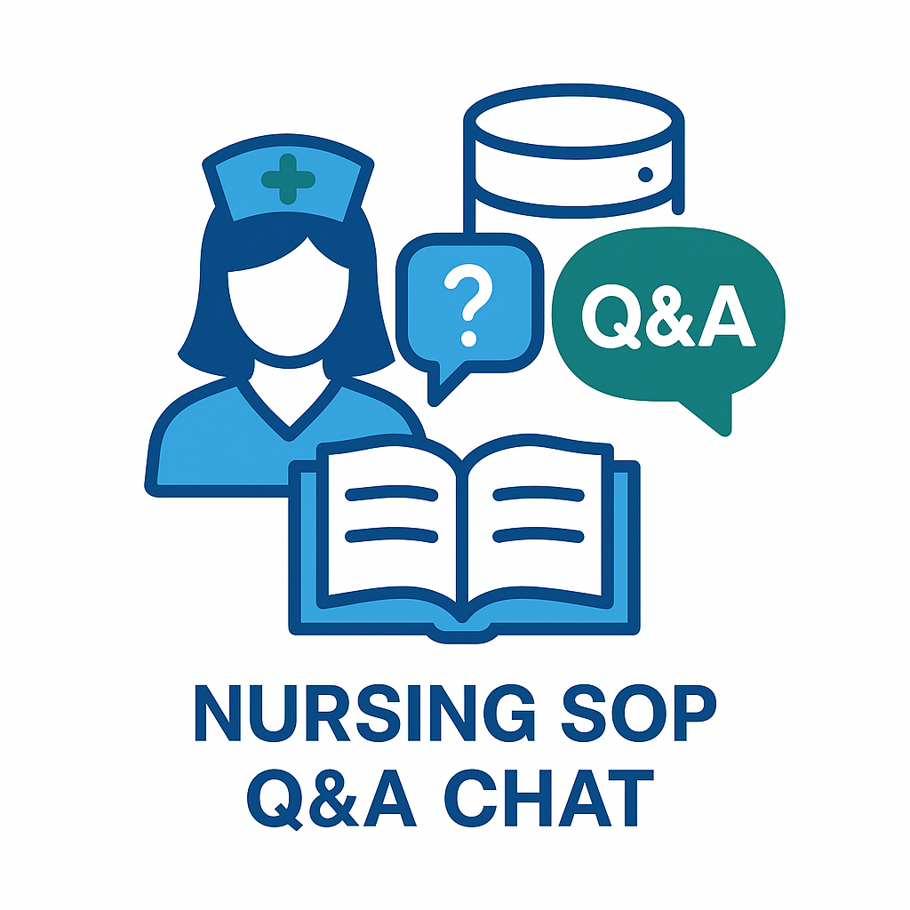 간호 SOP Q&A 챗 아이콘