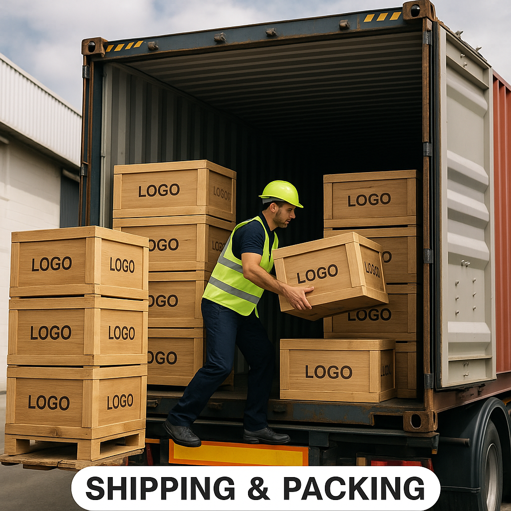 Shipping and packing process visualization