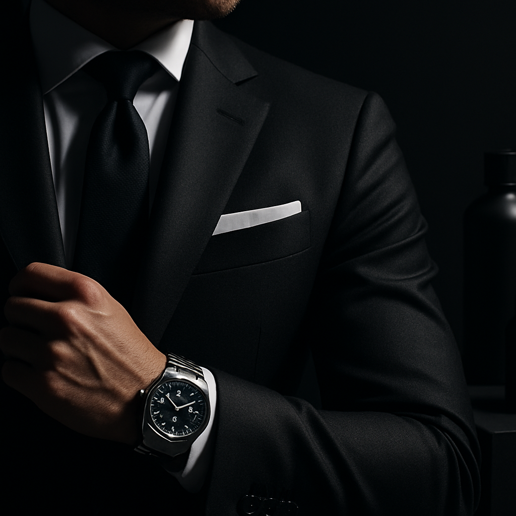 Men's style and grooming elegance visualization