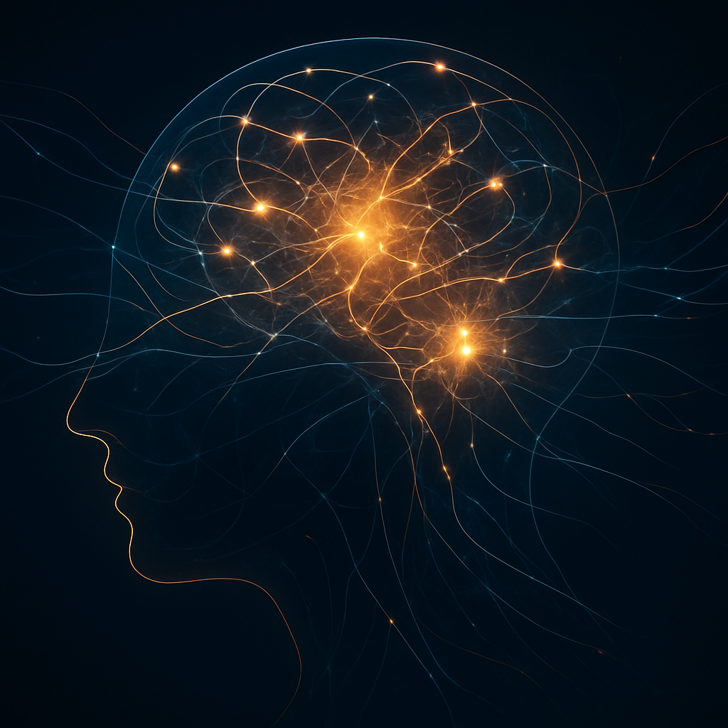 Abstract representation of a powerful mindset