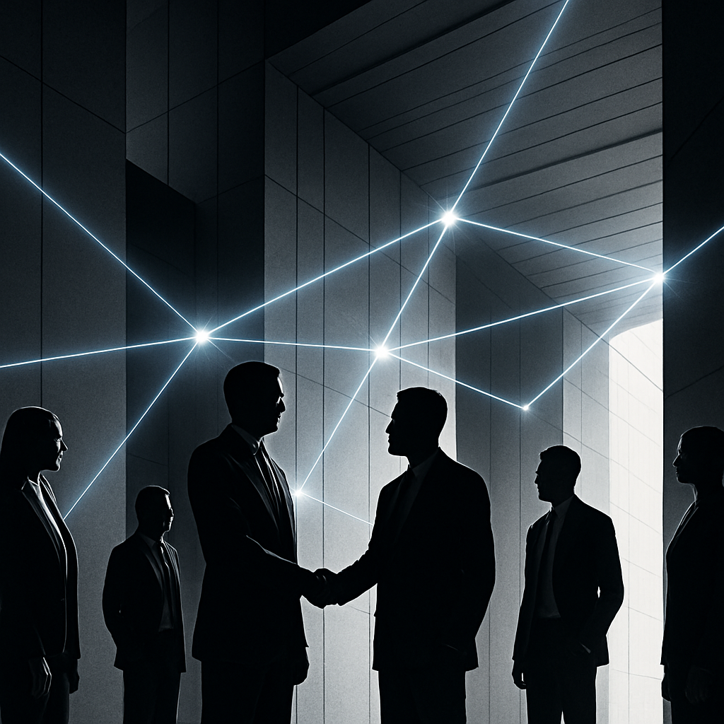 Architectural representation of professional networking and influence