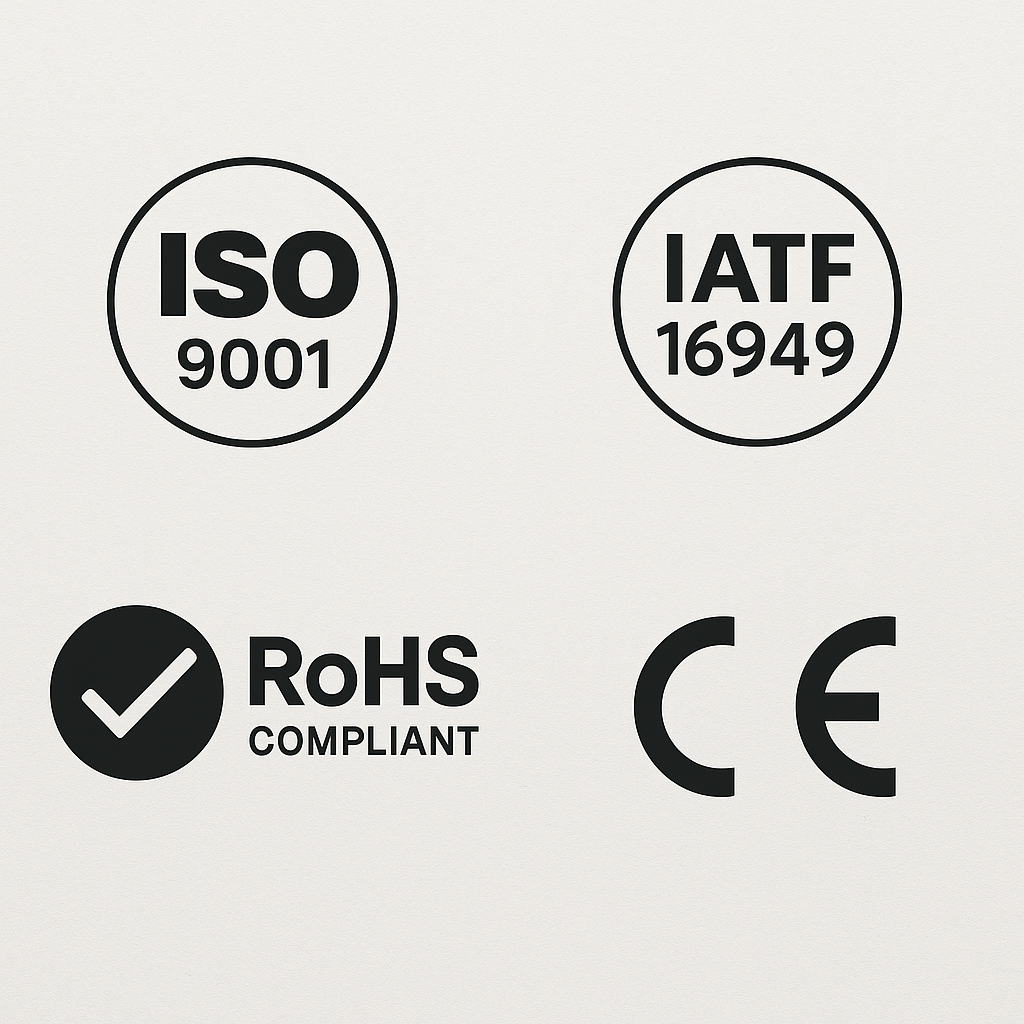 Collection of Certification Logos