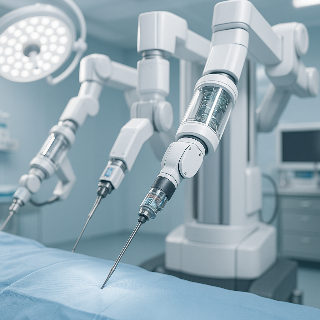 Surgical robot in an operating room