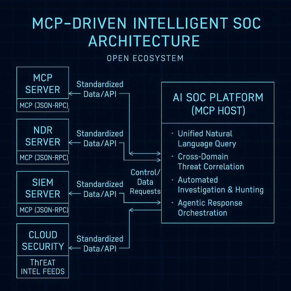基于MCP的智能SOC架构图
