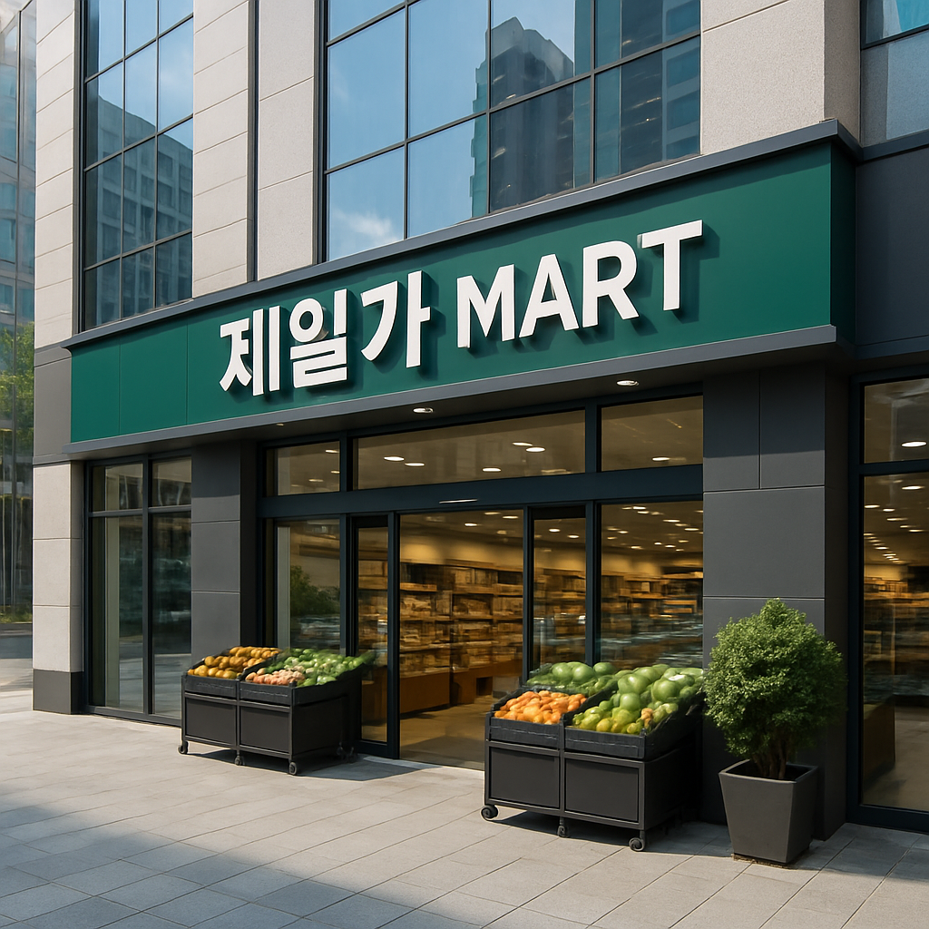 제일가 마트 전경