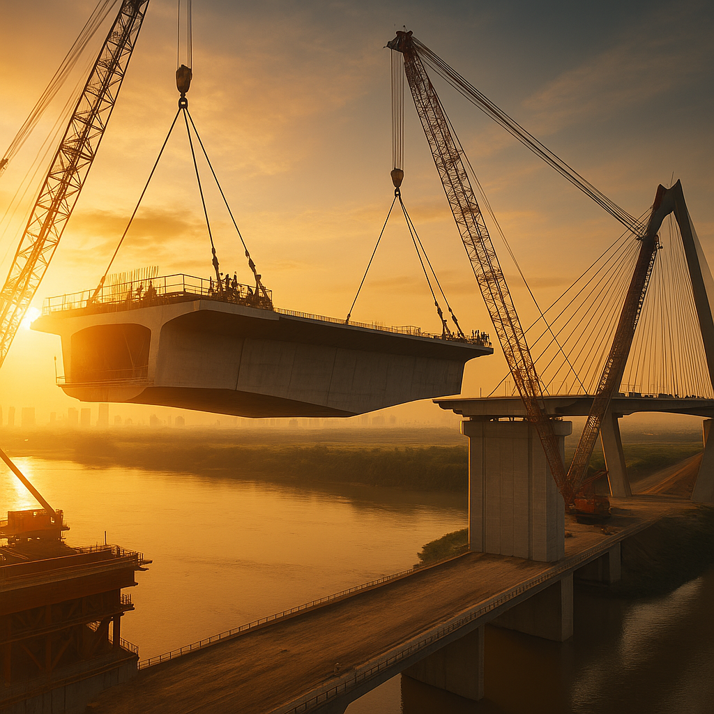 Hạ tầng giao thông đột phá như Vành đai 4 là xương sống của quy hoạch chung Hà Nội 2045, mở ra cơ hội đầu tư bất động sản.