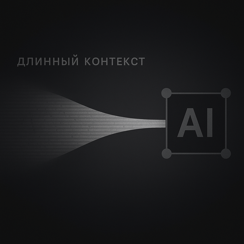 Иллюстрация проблемы ограниченного контекстного окна в LLM