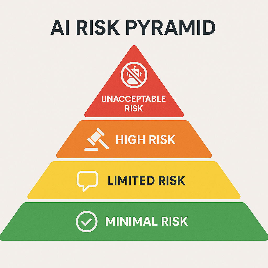 人工智能风险金字塔模型
