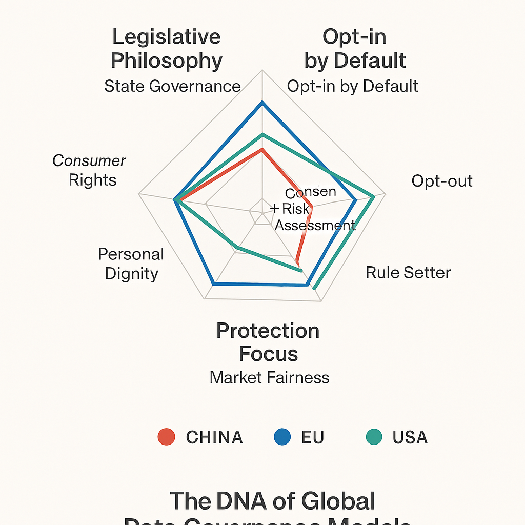 图2：全球数据治理雷达图