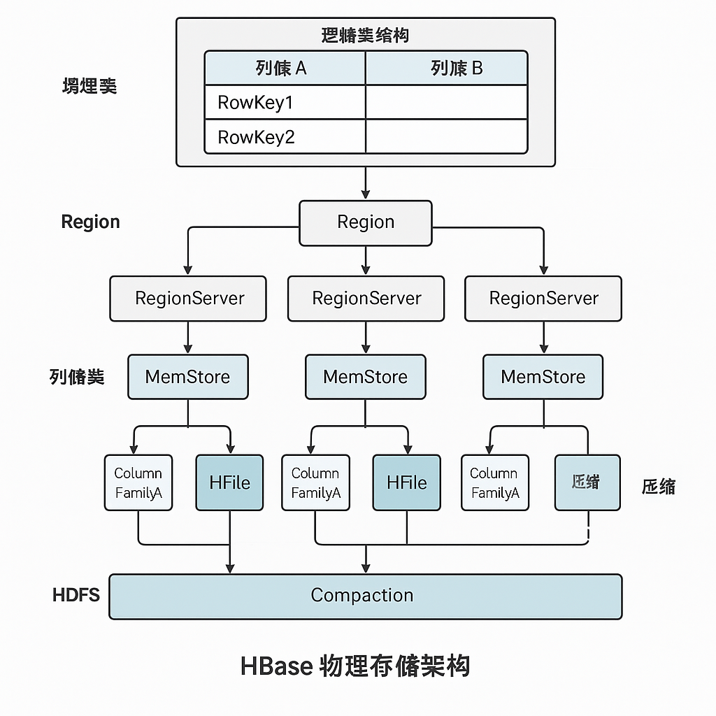 HBase物理存储架构