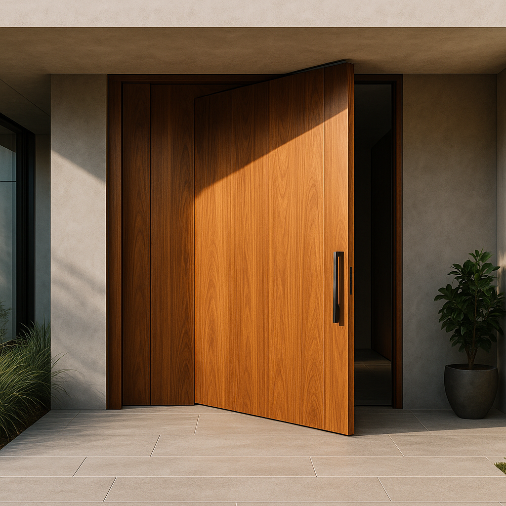 Imagem de porta moderna