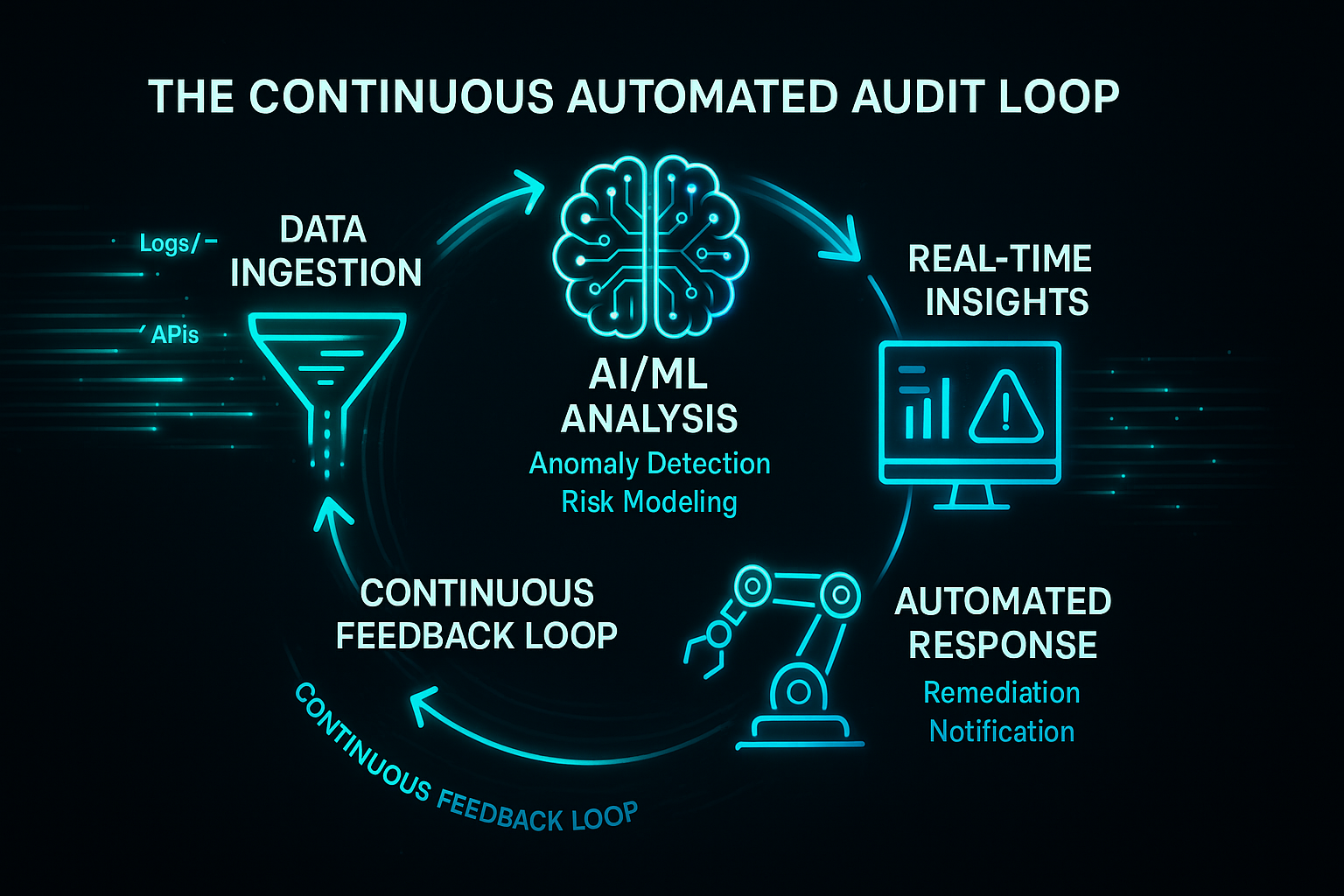 AI-driven Continuous Automated Audit Loop