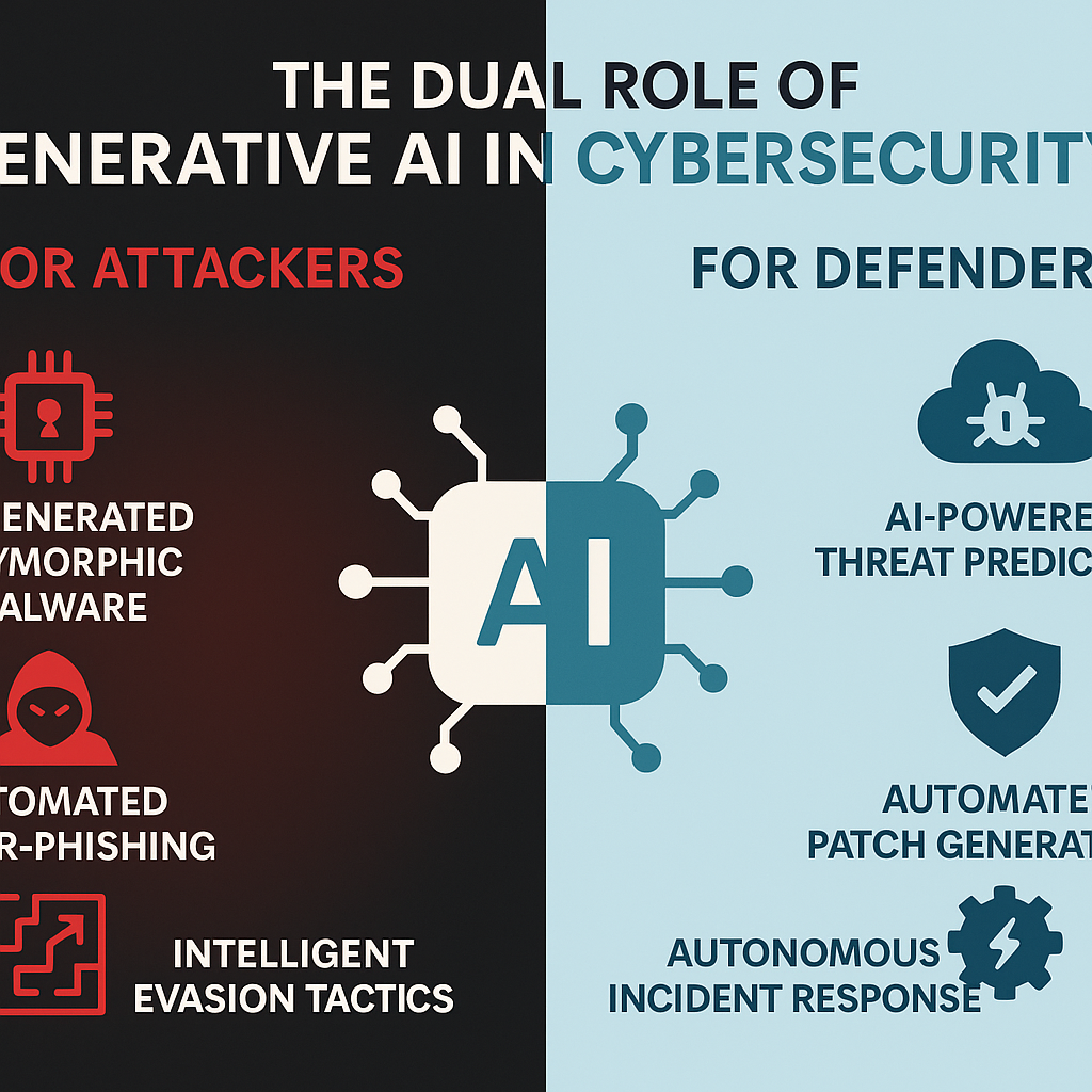 生成式AI在网络攻防中的双重作用