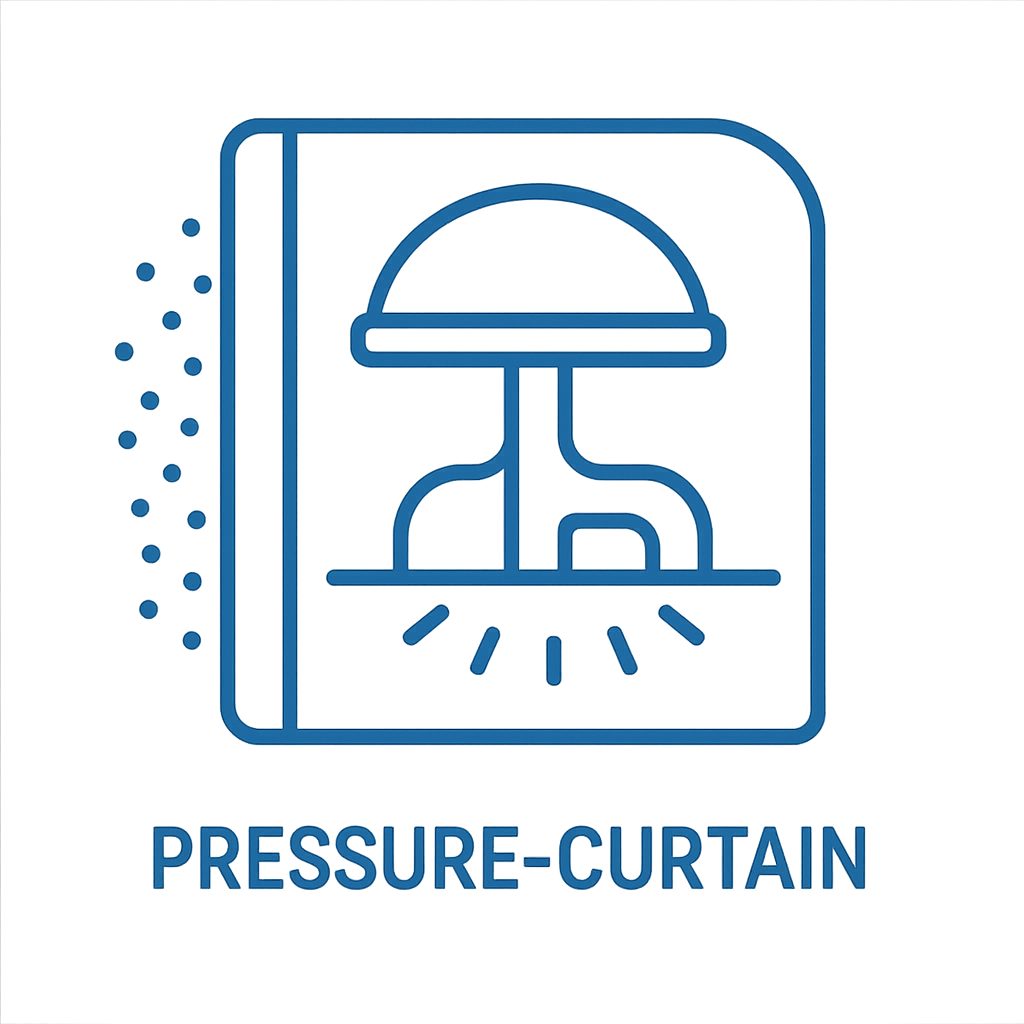 Visualization of the Pressure-Curtain concept for controlled tumescent infiltration