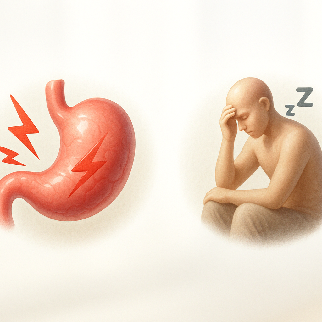 Gut health illustration