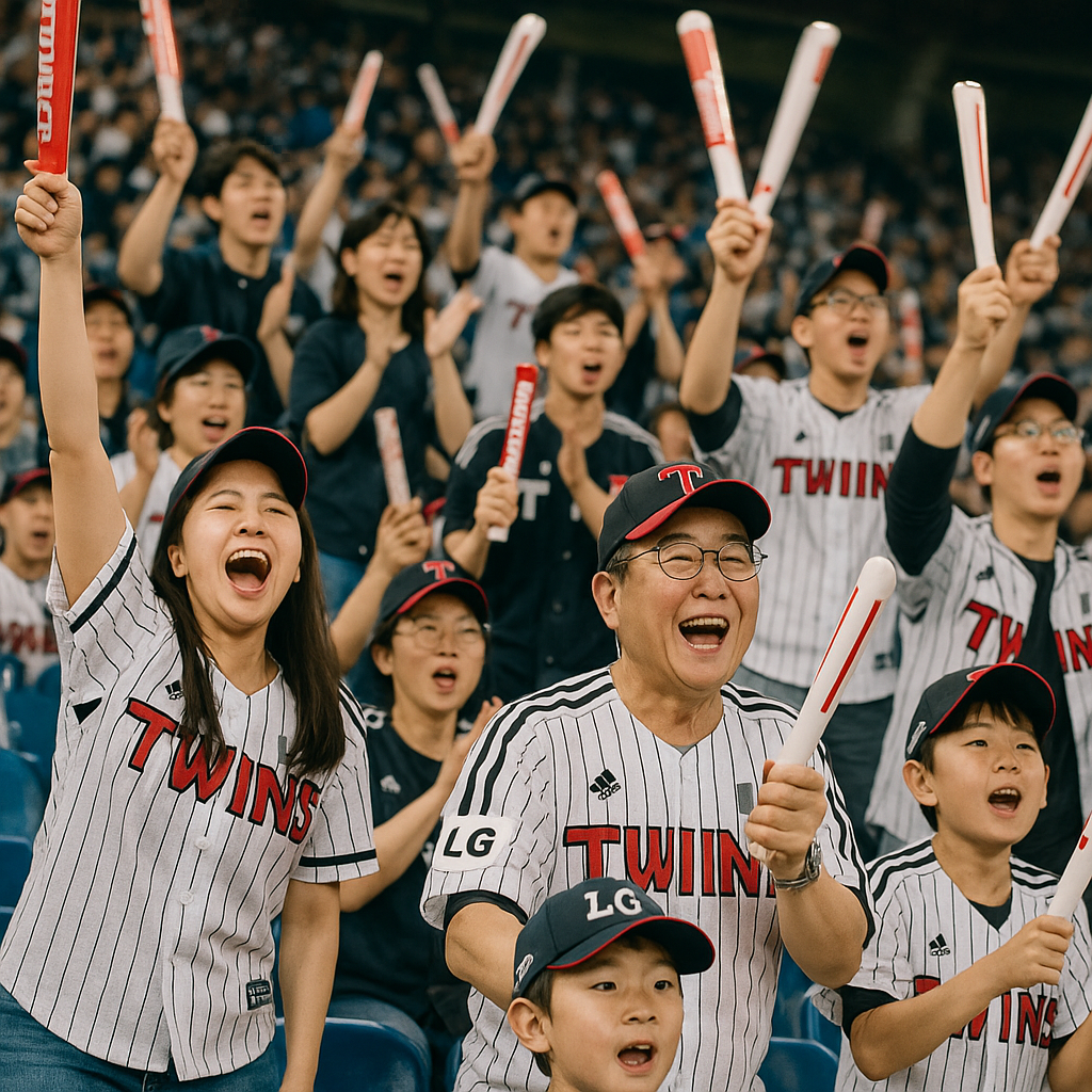 KBO 야구팬 응원 모습
