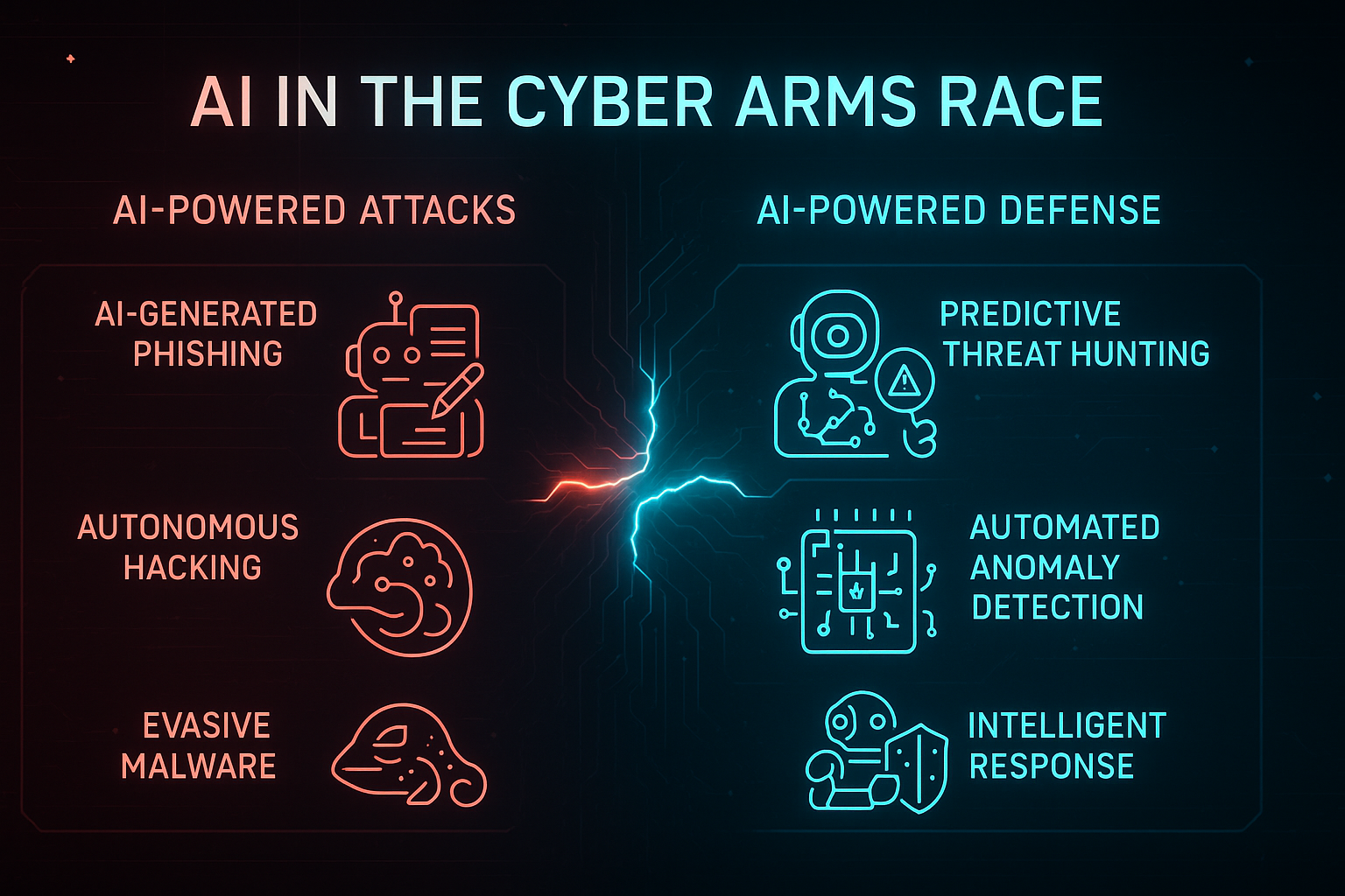 AI在网络军备竞赛中的作用