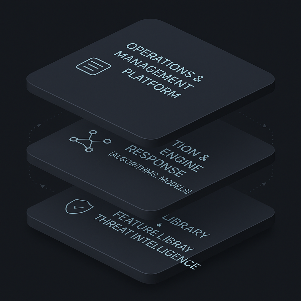 现代安全平台能力分层图