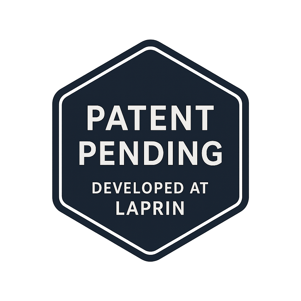 Patent Pending — Developed at Laprin Clinic