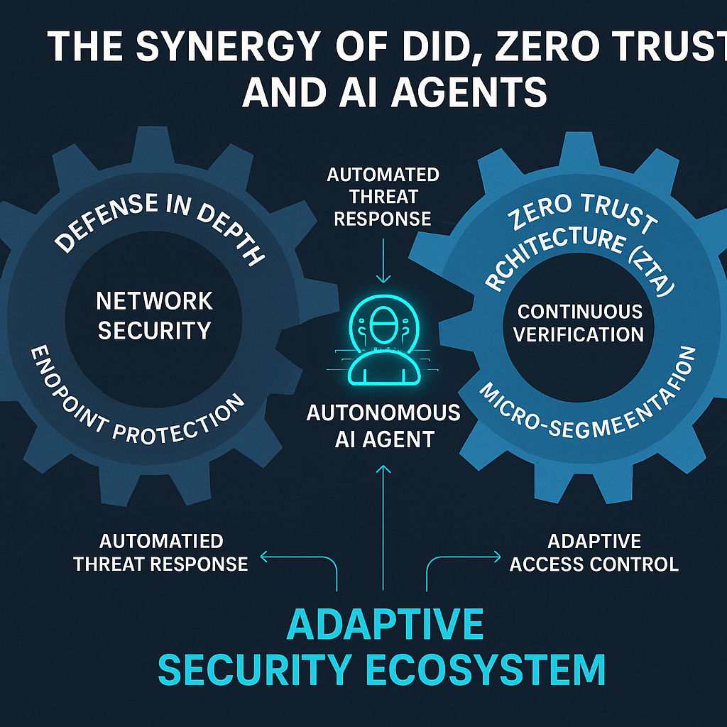 DiD、零信任与AI智能体的自适应安全生态系统
