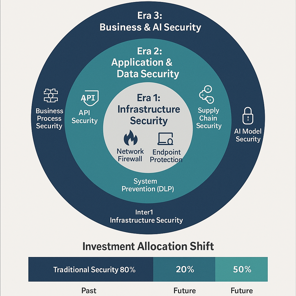 安全焦点的演变：从基础设施到业务与AI